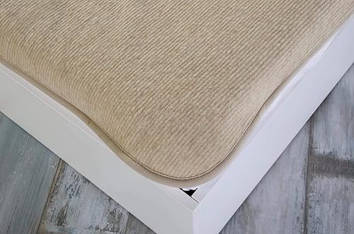 Surmatelas à poils 100 % laine mérinos 140 x 200 cm - Nail Gallerys