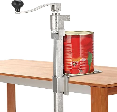 Dioche Ouvre-boîte en Fonte d'acier, Manuel, Grand, Robuste, Professionnel pour Cuisine de Restaurant Commerciale - Nail Gallerys