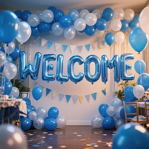 Vthoviwa Happy Birthday Ballon Anniversaire Blanc, Joyeuse Anniversaire Ballon Deco Birthday, Happy Birthday Blanc Bannière Anniversaire Party Deco 16 pouce - Nail Gallerys