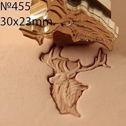 Tampons pour cuir - Outil de poinçonnage - Outil pour artisanat du cuir - Cerf - Nail Gallerys