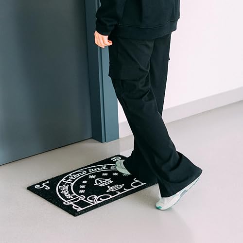 Grupo Erik - Paillasson Exterieur Le Seigneur des Anneaux, Phosphorescent | Tapis Antidérapant, Tapis d'entrée | 40 x 60 cm - Nail Gallerys