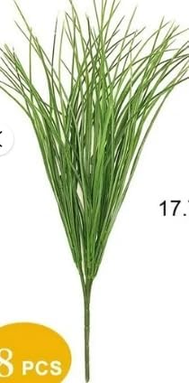 Décoration de table Appartement Plantes Arbuissons Arbustes Arbustes Arbustes Artificielles Blé Vert Pour Maison Plastique Extérieur Guirlande de Fleurs Artificielles (Vert, Taille unique) - Nail Gallerys