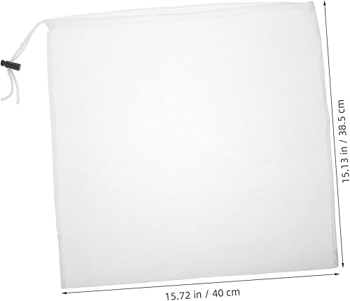 JECOMPRIS Lot De 3 Grands Sachets De Thé Réutilisables En Maille Nylon, Sachets Filtrants Vides Pour Thé En Vrac, Infusion À Froid, Cuisson Et Vinification - Nail Gallerys