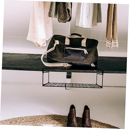 Amosfun Lot De 2 Étagères À Chaussures Suspendues De Place Rangement Robuste Pour Pantoufles Noir Pour Placard - Nail Gallerys