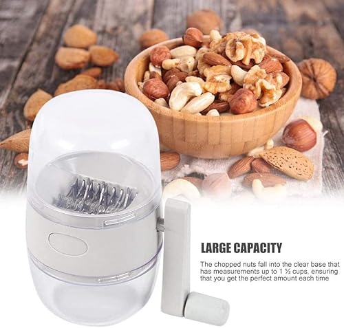 Moulin à Noix Manuel avec manivelle, broyeur de Noix Multifonctionnel Broyeur de Fruits secs Broyeur de cacahuètes Appareil de broyage de cacahuètes Outils de Cuisine pour sésame Noix de Grenoble - Nail Gallerys