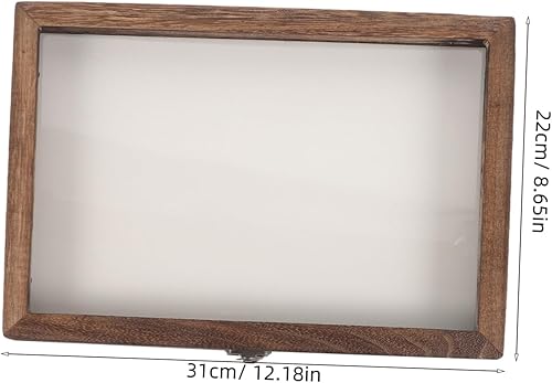 NOLITOY 1ensemble Boîte Exposition Pour Insectes Bois Avec Fenêtre Claire Vitrine Vintage Pour Et Fleurs Séchées Rangement Pratique Et Chic Pour Objets Divers Design Suspendu Et - Nail Gallerys