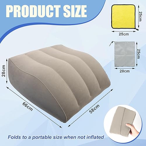 VEGCOO Oreiller d'élévation des jambes - Nail Gallerys