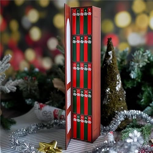 MVKLIW Mini Livre Ornement Calendrier de L' Amoureux des Livres avec 25 Livres Cadeaux Ornements de Livres à Suspendre pour les Amoureux des Livres - Nail Gallerys