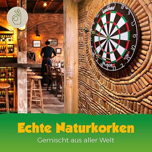 100 bouchons en liège naturel - issus de bouteilles de vin et découpés - pour tableau d'affichage/bricolage/décoratio - Nail Gallerys