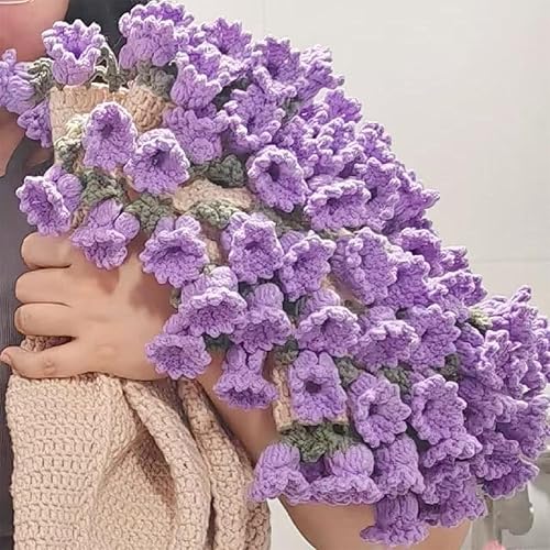 Couverture avec bouquet de fleurs, cadeau romantique pour mère, épouse, petite amie, idéal pour anniversaire, fête des mères, canapé et décoration de lit (40 x 40 cm) - Nail Gallerys