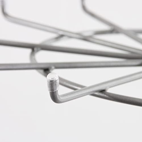 GERSO Support à crochet avec 3 couronnes de 12 crochets de 40 cm de diamètre - Nail Gallerys