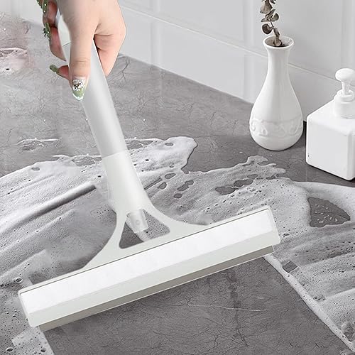 Essuie-glace en aérosol - Essuie-glace pour le nettoyage des vitres avec pulvérisation, raclette de salle de bain - Outil de nettoyage de 23 x 20 cm, bouteille de pulvérisation, lave-vitres, douche - Nail Gallerys