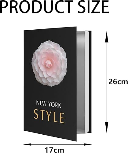 Gxdamxz Faux Livres, Boîte de Décoration Peut êTre Stocké Rabat Ouvrant, Coloré - Nail Gallerys