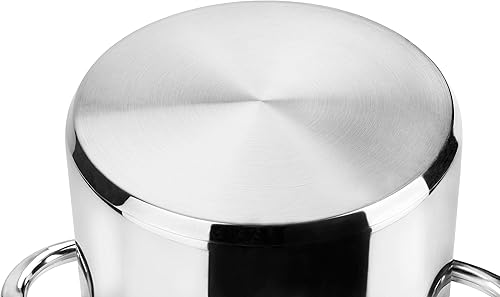 Casserole en inox de 30 cm de diamètre, induction - Nail Gallerys