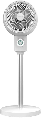 Cecotec - Ventilateur de Sol EnergySilence 900 Cyclone - 35 W, Diamètre 22 cm, 3 Vitesses, Utilisation Facile, Oscillation Automatique et Hauteur Réglable, - Nail Gallerys