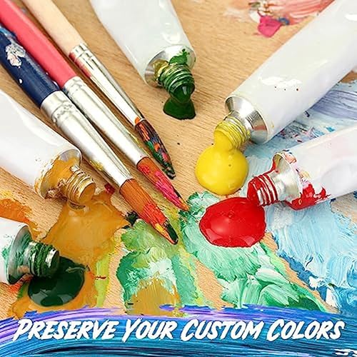 Lahdrhab Tubes de peinture vides en aluminium de 20 ml pour la fabrication de peinture et le stockage de peinture acrylique - Nail Gallerys