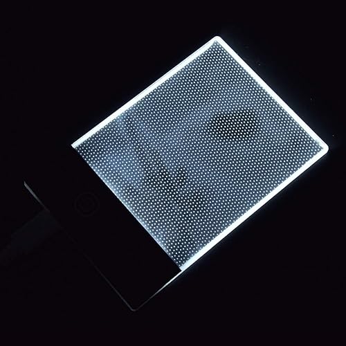 Kit de Livre à Rabat A6 avec Coussin Lumineux, Boîte à Lumière LED pour Dessin, Tableau LED Ultra Fin pour Dessin à la Main, Boîte à Lumière, Tablette, Livre à Rabat, Fournitures - Nail Gallerys