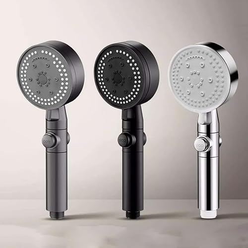 Pommeau de douche haute pression huit fonctions pour une expérience de bain supérieure avec un fort débit d'eau et des modes de pulvérisation polyvalents pour la relaxation et le nettoyage - Nail Gallerys