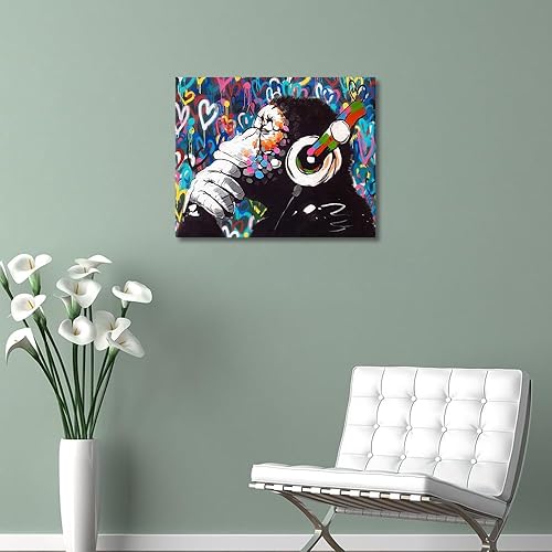 TISHIRON Peinture par numéros DIY coloré dragon acrylique peinture à l'huile kit pour enfants et adultes Œuvres d'art faites à la main pour la décoration intérieure Décoration murale inspirante 40 x - Nail Gallerys