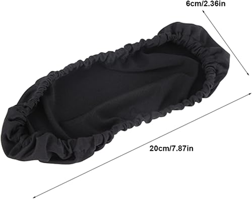 Housse D'accoudoir pour Chaise de Bureau et Chaise de Jeu 1 Paire de Housses D'accoudoir de Chaise Amovibles Housse de Fauteuil de Protection élastique pour Les Nécessités (Noir) - Nail Gallerys