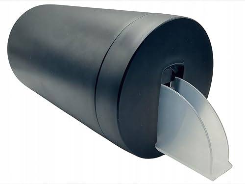 UN MATE Yerbera – Boîte de Rangement Yerba Mate avec Distributeur, Acier Inoxydable Noir, Capacité 250g, Hermétique et Durable - Nail Gallerys