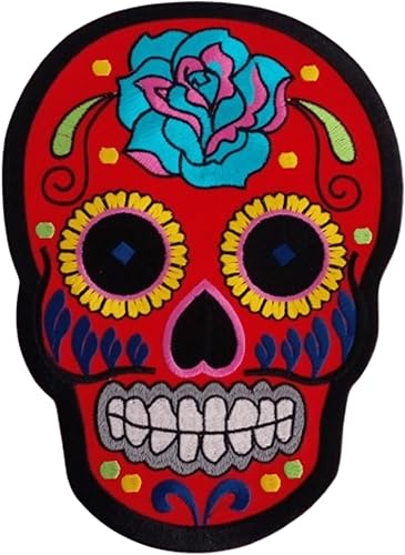 B2SEE Ecusson thermocollant Patch thermocollant Grande Crane Mexicain 26 x 18 cm - Nail Gallerys