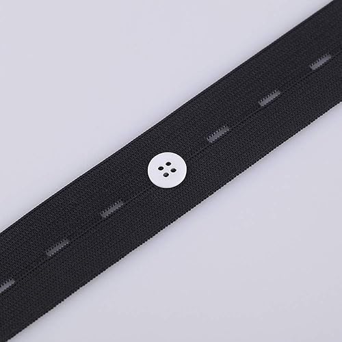 N-K Bande élastique à la boutonnière Cordon élastique à coudre 2 PCS pratique et pratique Durable et utile - Nail Gallerys