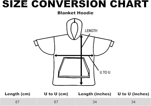 Scooby-Doo! Couverture portable à capuche pour homme | Pull à capuche pour adultes en bleu avec personnage imprimé graphique | Vêtements de détente doublés Sherpa taille unique - Nail Gallerys