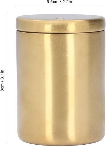 Distributeur de porte - cure - dents, porte-cure-dents en acier inoxydable conteneur de cure - dents porte - cure - dents épaississement boîte à cure - dents boîte de rangement boîte de rangement(or) - Nail Gallerys