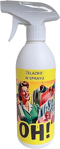 Oh Spray de Repassage 500 ML - Défroisseur sans Fer à Repasser - Spray Textile avec Parfum Frais - Défroisseur pour Chemises, Pantalons, Robes - défroissage Rapide sans Repassage, Anti-Rides - Nail Gallerys