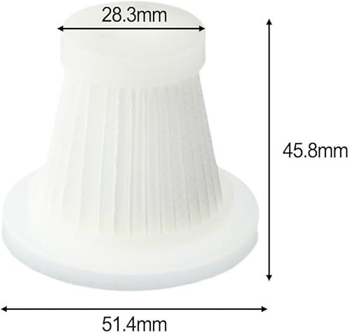 Lot de 3 filtres HEPA lavables de rechange pour aspirateur à main sans fil de voiture - Nail Gallerys