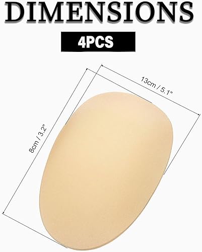LOZTBUE 4 épaulettes invisibles à angle droit, épaulettes invisibles en silicone, épaulettes invisibles en silicone, épaulettes en silicone pour les femmes hommes veste de costume chemises - Nail Gallerys