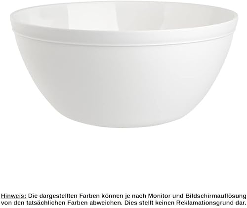 Engelland Lot de 4 bols à céréales, à dessert, salade, soupe, bols à riz, en plastique, sans BPA, grands, 900 ml - Nail Gallerys