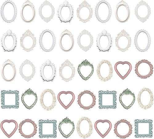 40 Feuilles Cadre En Dentelle Pour Scrapbooking Vintage Cadre De Scrapbooking Papier Dentelle Bordure en Papier Pour DIY Papier Vintage Bloc-notes Scrapbooking Accessoires pour Scrapbooking - Nail Gallerys