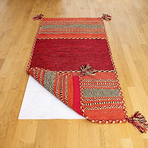 HaftPlus Tapis antidérapant en intissé, certifié Öko-Tex pour tapis, adhère sans coller, sous-tapis antidérapant, dimensions 80 x 150 cm - Nail Gallerys