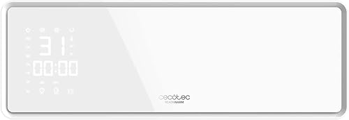 Cecotec Radiateur mural en céramique Ready Warm 5350. Chauffage mural de 2000W pour pièces jusqu'à 20m², avec certification IP22 pour usage dans des salles de bain. - Nail Gallerys