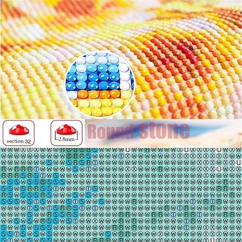 Kit Peinture Diamant 5D DIY Complet Square drill Danse Classique 30x40cm Large Diamond Painting Forage Complet Peinture Par Numéros Broderie Diamant Strass Point de Croix Art Décoration Murale Maison - Nail Gallerys