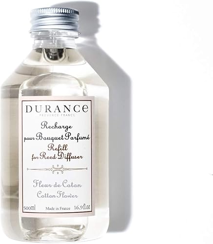 DURANCE Recharge Bouquet Parfumé 500ml - Fleur de Coton - Nail Gallerys