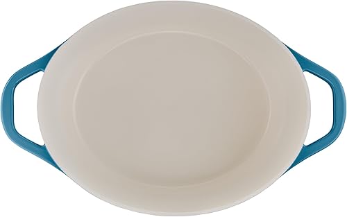 Tefal Air, Cocotte en fonte ovale 30cm, Cocotte légère en fonte d'aluminium, Nettoyage facile, Revêtement en céramique sûr, Couvercle de condensation, Compatible four, Induction E2708904 - Nail Gallerys