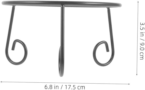 SOIMISS Cadre De Balle En Métal Monter Support Globe Pour Extérieur Afficher Support De Globe Terrestre Rester Présentoir De Globe Terrestre Décoration Globe Décoratif Socles Orbe Noir - Nail Gallerys