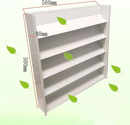 Oversold88 Couvercles de climatiseur pour unités extérieures, Couvercle d'évent de déflecteur de climatisation, Écran de persienne d'aération Clôture de Protection du condenseur du compresseur AC - Nail Gallerys