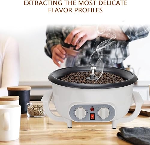 shipibroad Torréfacteur De Grains De Café 750g, Torréfacteur Domestique avec Minuterie, Torréfacteur électrique De Grains De Café, 100-240℃ pour Un Usage Domestique dans Un Café Et Un Magasin - Nail Gallerys
