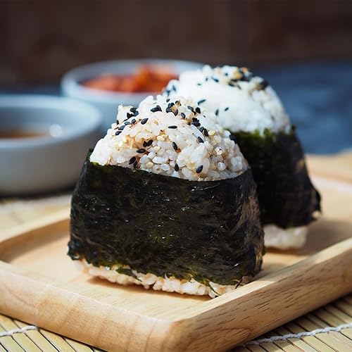 TIKUSAN Moule à onigiri pour musubi - Presse à boules de riz japonaise - Sans BPA - Fabriqué au Japon - Style Kanto (3 grands moules) - Nail Gallerys