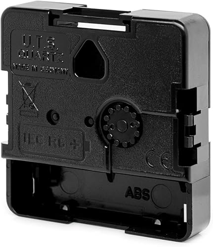 MADE IN GERMANY - MECANISME QUARTZ EXTRA PLAT - MOUVEMENT D'HORLOGE - CREATION OU REMPLACEMENT - POUR CADRAN/SUPPORT EXTRA PLAT - CANON COURT - Nail Gallerys