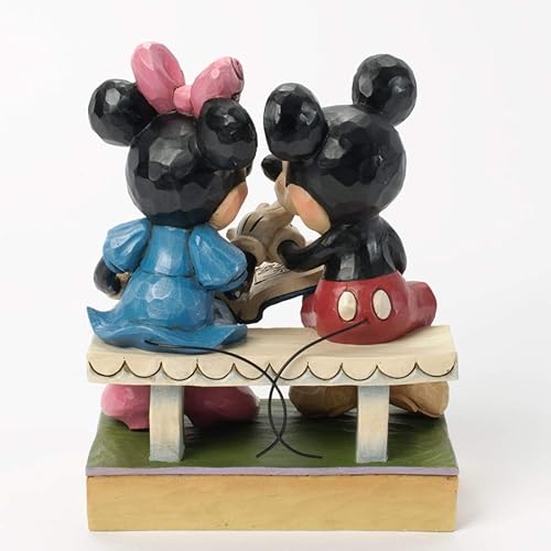 Enesco 4037500 Mickey & Minnie 85E Anniversaire Résine 17,5 cm - Nail Gallerys
