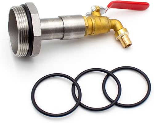 Robinet de Baril en Laiton de Robinet de Tambour de 2', Robinet à Bille 200l Adaptateur de Tambour D'huile DN50 Robinet de Tambour Robinet de Baril Robinet D'entrée de Robinet de Décharge en Cuivre - Nail Gallerys