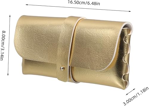 KAILIKETIY Lot De 2 Étuis De Voyage Étanches Pour Lunettes De Soleil Étuis De Sport Modernes Compacts Et Souples En Cuir Pu - Nail Gallerys
