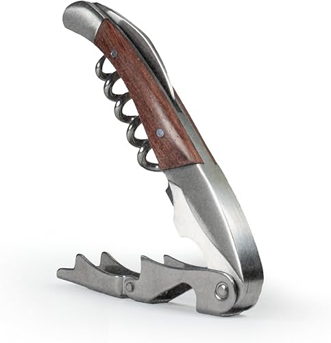 WINENOT Tire-bouchon de Sommelier Boîte cadeau Green – Plastique Free Premium – Qualité professionnelle avec ouvre-bouteille et coupe-capsules, idée cadeau de luxe en acier inoxydable et palissandre - Nail Gallerys