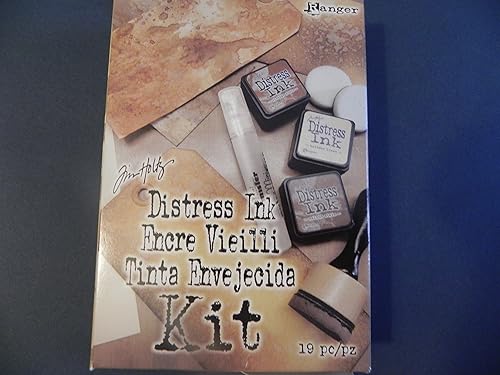 Ranger Tim Holtz Distress Ink Kit Multicolore 11,43 x 18,79 x 4,06 cm - Nail Gallerys