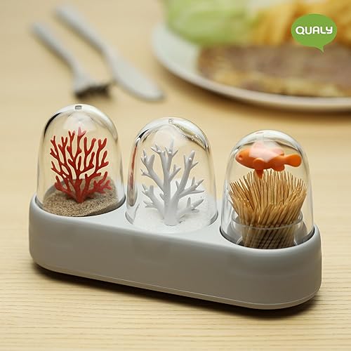 Qualy - Sel Poivre et porte cure dents Ecologie - Nail Gallerys